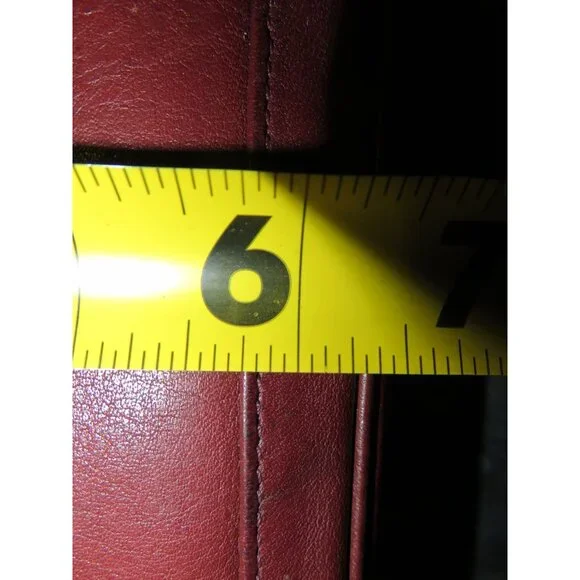 Coach Vintage 1999 Legacy Bonnie Cashin Oxblood Burgundy full grain leather bag - Picture 9 of 12